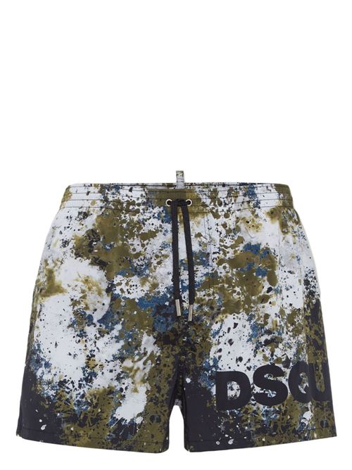 Costume uomo boxer militare Dsquared | D7B8P6120308