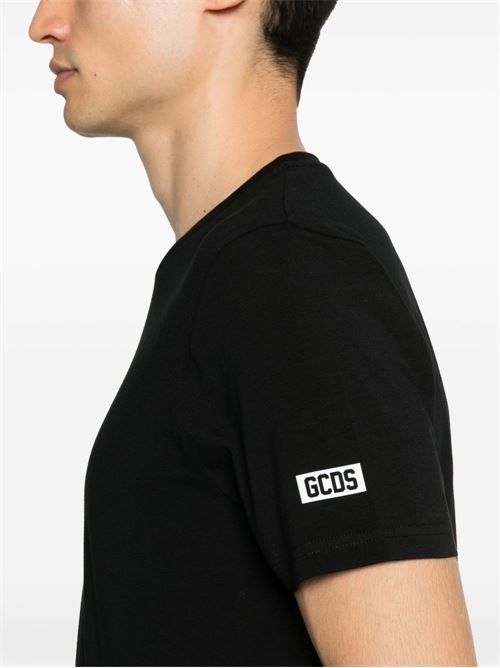 T-shirt uomo nera GCDS | A2EM2300UW199