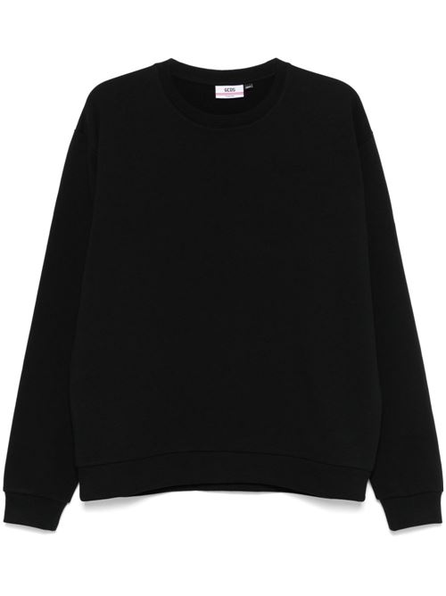 Felpa uomo nera GCDS | A2EU1500UW099