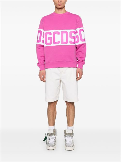 Felpa uomo girocollo GCDS | B1XM1511JD159