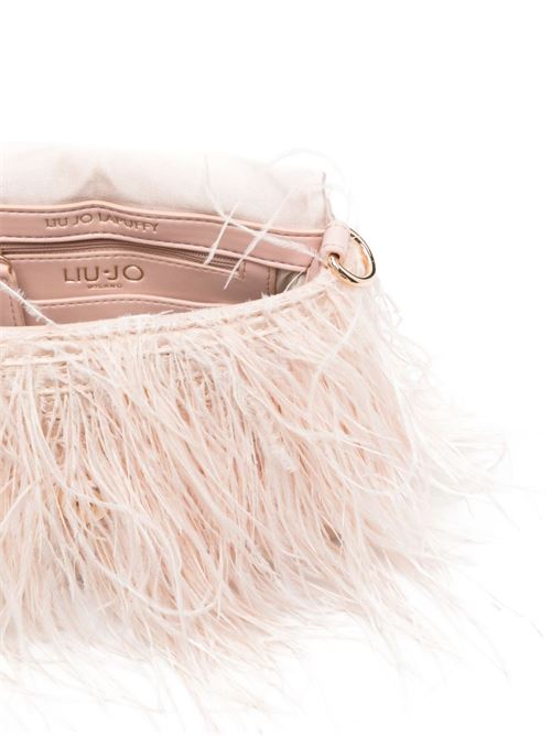 Borsa donna a tracolla con piume LIU-JO | AA5269P034700178