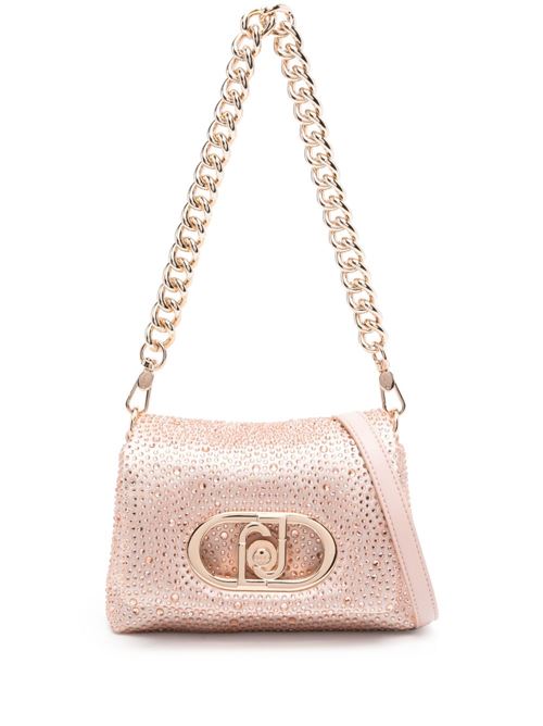 Borsa donna a tracolla con strass LIU-JO | AA5269T037400178