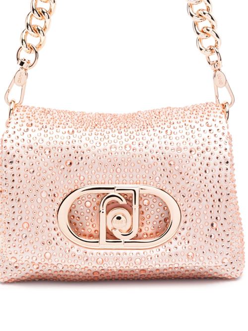 Borsa donna a tracolla con strass LIU-JO | AA5269T037400178