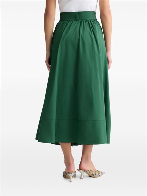 Gonna donna midi verde LIU-JO | CA5296TS246X0665