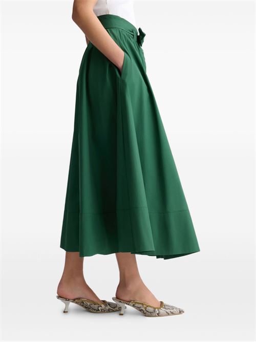 Gonna donna midi verde LIU-JO | CA5296TS246X0665