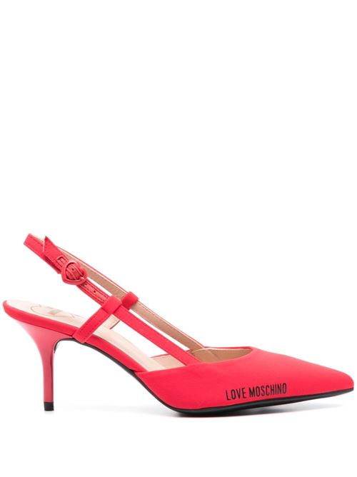 Scarpa donna con tacco rossa LOVE MOSCHINO JA10627G1MIMX 500 - New Marine  Store