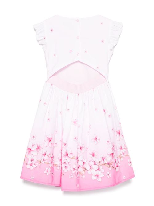 Abito bambina con fiori MONNALISA | 11E912RU56280090