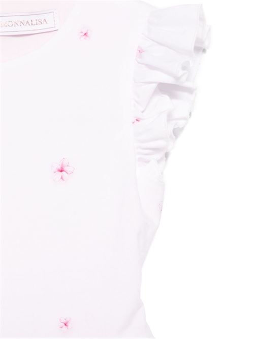 Abito bambina con fiori MONNALISA | 11E912RU56280090
