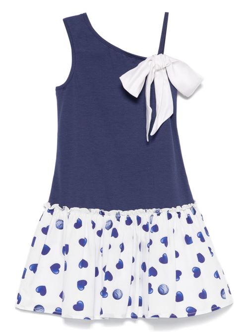 Abito bambina monospalla MONNALISA | 11E91556059956