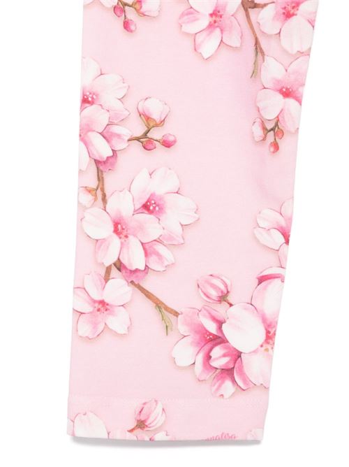 Leggings bambina con fiori MONNALISA | 19E40250180090