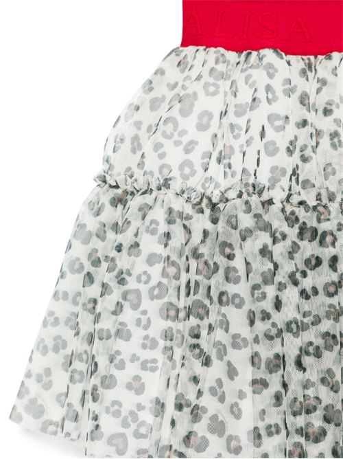 Gonna bambina in tulle animalier MONNALISA | 19E70650240080
