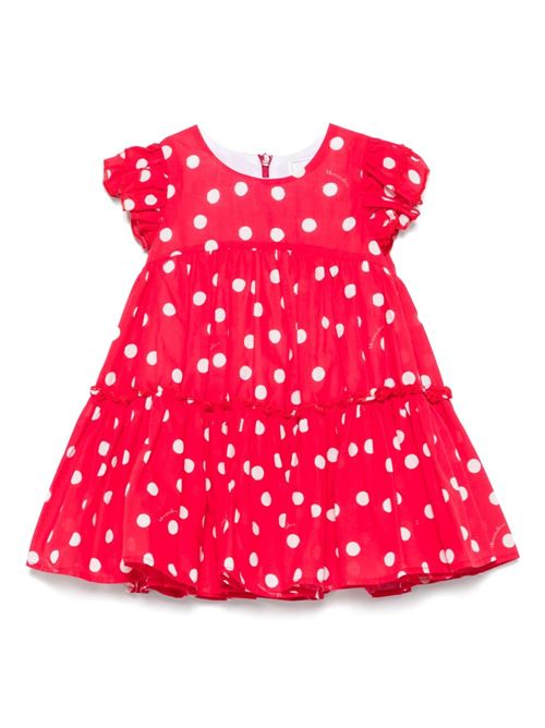 Abito neonata a pois MONNALISA | 31E91056004499
