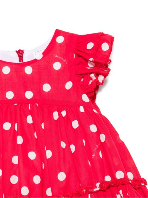 Abito neonata a pois MONNALISA | 31E91056004499