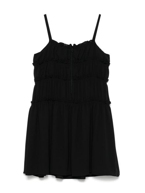 Abito bambina party nero MONNALISA | 41E91151190050