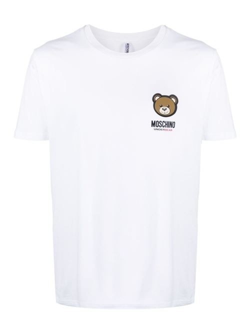 T-shirt uomo basic orsetto MOSCHINO | A078844100001