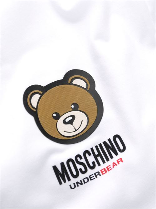 T-shirt uomo basic orsetto MOSCHINO | A078844100001