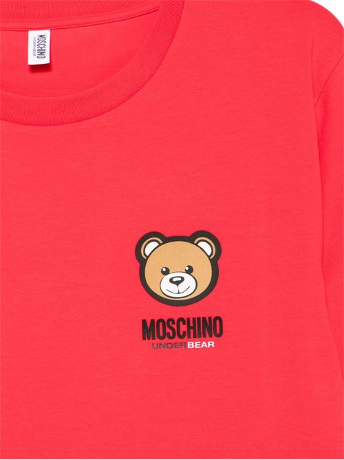 T-shirt uomo basic orsetto MOSCHINO | A078844100110