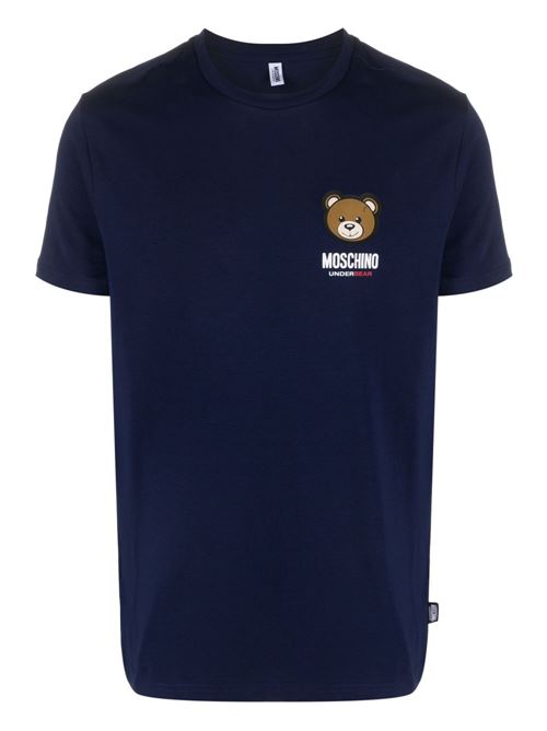T-shirt uomo basic orsetto MOSCHINO | A078844100290