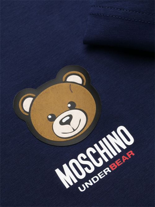 T-shirt uomo basic orsetto MOSCHINO | A078844100290