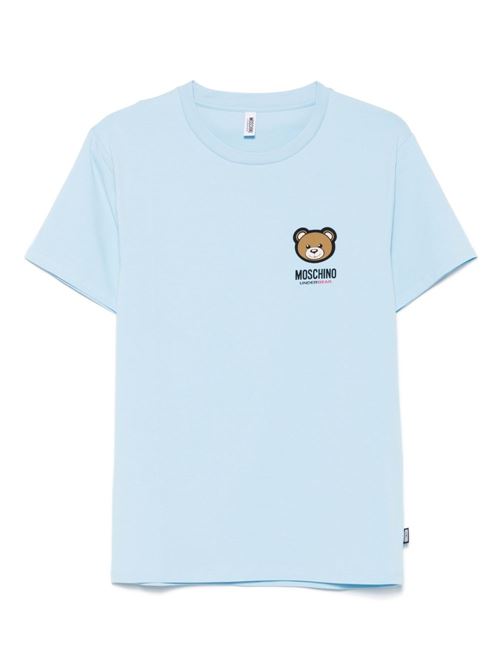 T-shirt uomo basic orsetto MOSCHINO | A078844100303