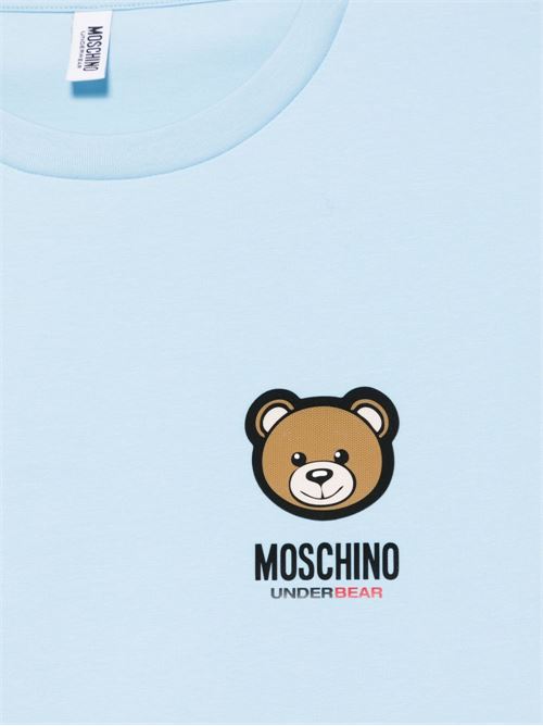 T-shirt uomo basic orsetto MOSCHINO | A078844100303