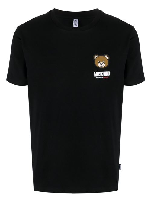 T-shirt uomo basic orsetto MOSCHINO | A078844100555