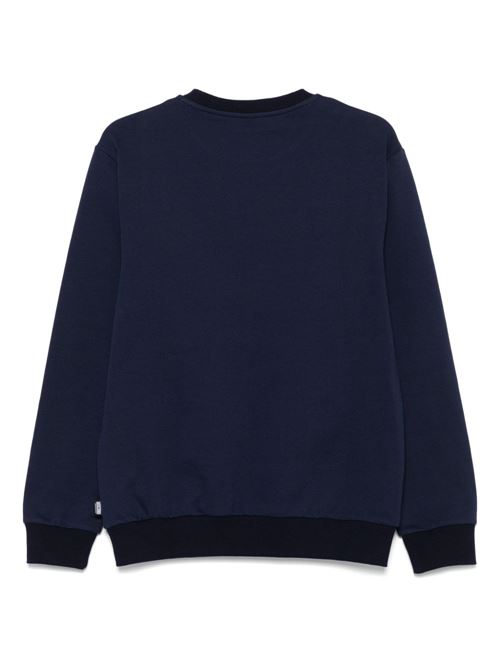 Felpa uomo girocollo blu MOSCHINO | A178844090290