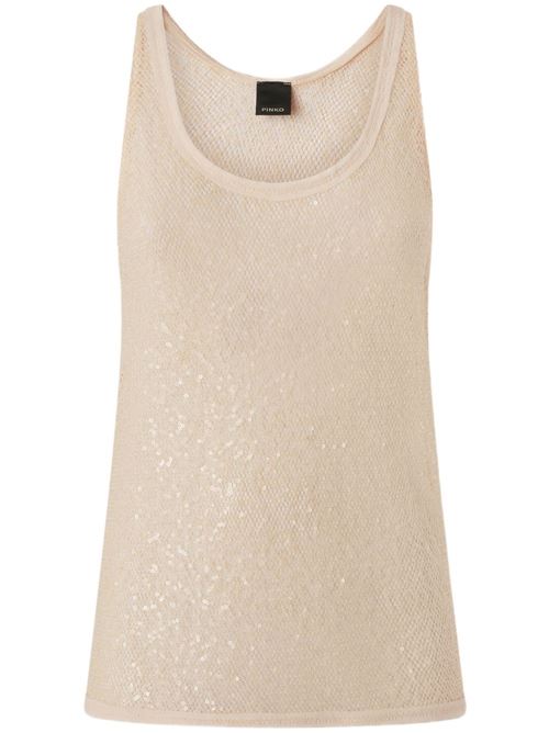 Canotta donna con paillettes PINKO | 104710A2EXC03