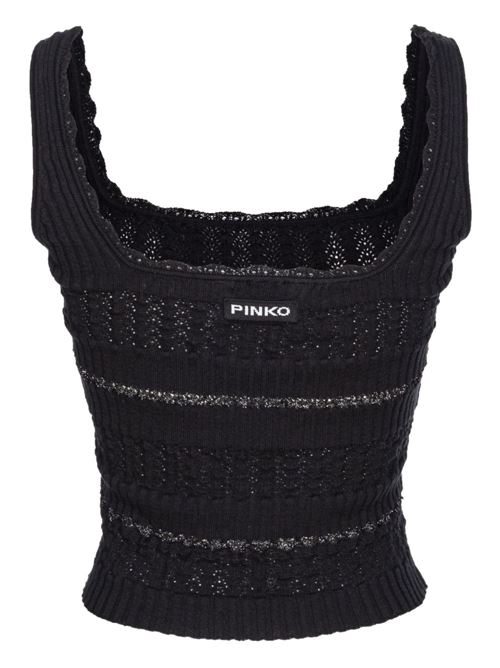 Canotta donna nera PINKO | 104736A2FCZ99