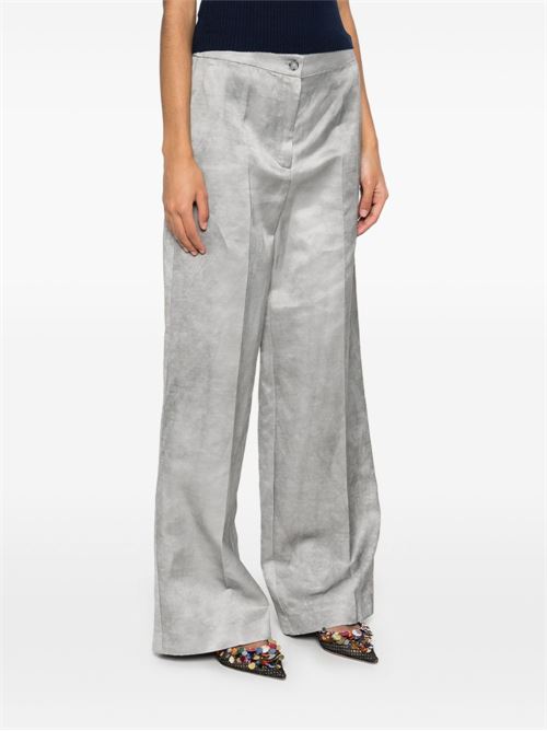Pantalone donna ampio in raso PINKO | 104805A2BPI53