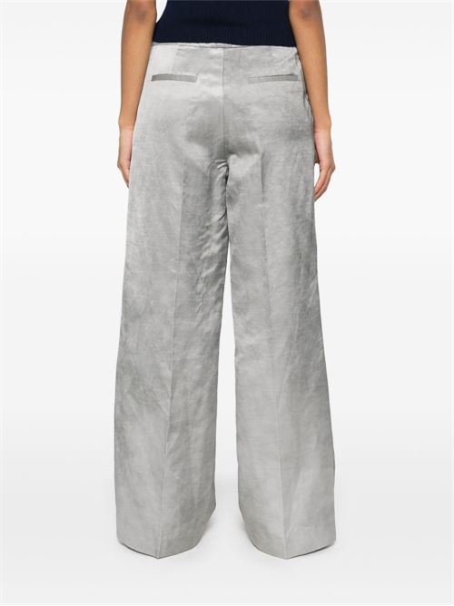Pantalone donna ampio in raso PINKO | 104805A2BPI53