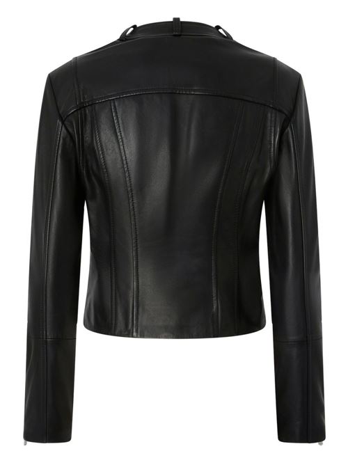 Giacca donna biker in pelle PINKO | 104914A2HTZ99