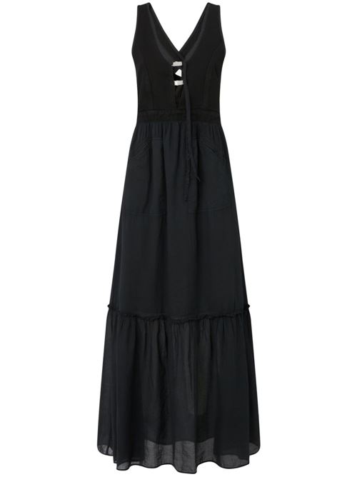Abito donna lungo nero PINKO | 105254A2MIZ99