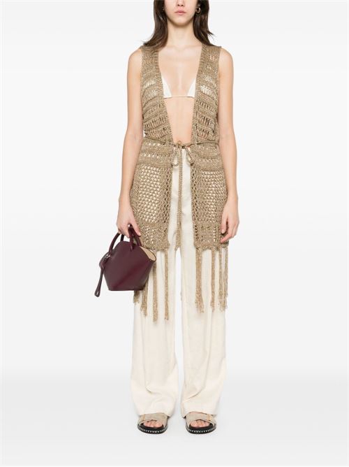 Gilet donna in lurex TWINSET | 251TA436012145