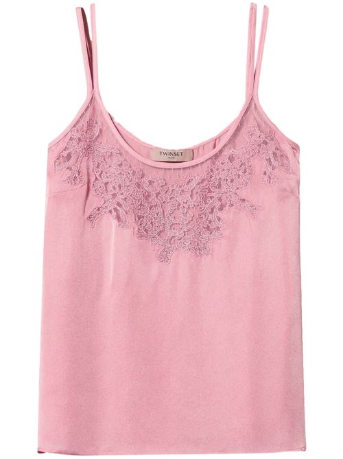 Canotta donna con pizzo TWINSET | 251TP237112142