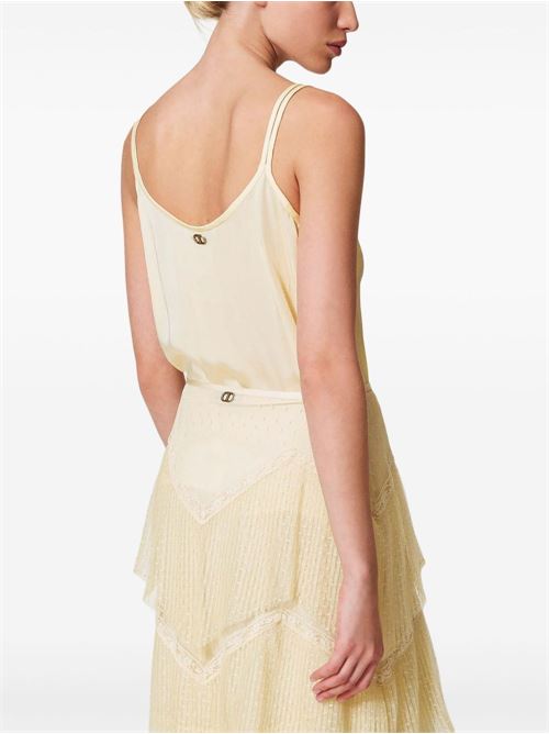 Canotta donna con pizzo TWINSET | 251TP237112143