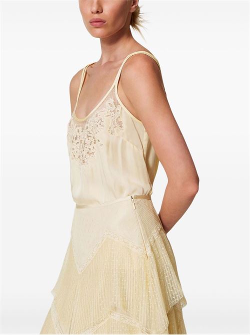 Canotta donna con pizzo TWINSET | 251TP237112143