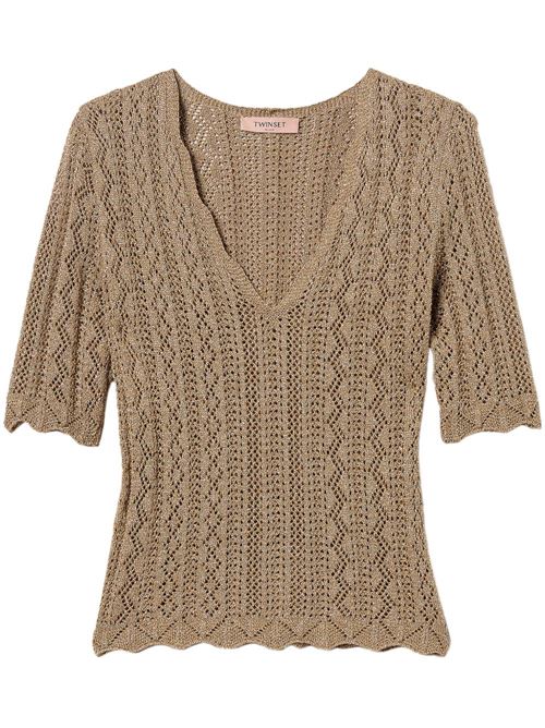 Maglia donna in lurex TWINSET | 251TT319412454