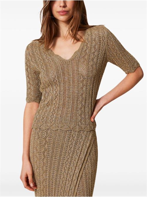 Maglia donna in lurex TWINSET | 251TT319412454