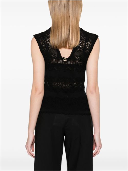 Canotta donna traforata TWINSET | 251TT321100006