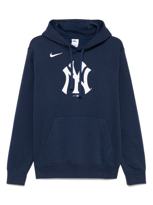 Felpa uomo con cappuccio New York Yenkees nike | NKDK-44B-NK-CKX44B
