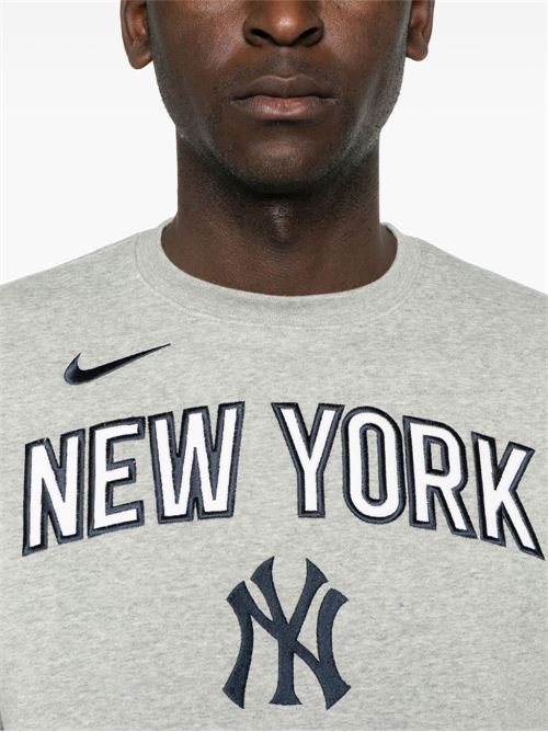 Felpa uomo girocollo New York Yenkees nike | NKPU-CY51-NK-LYA06G