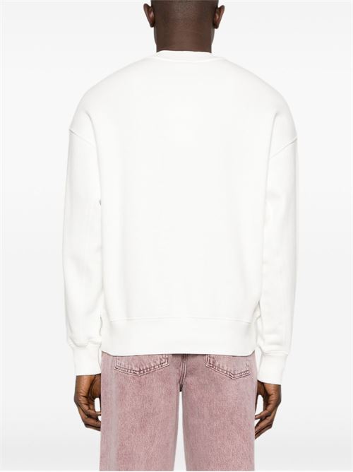 Felpa donna Autry girocollo con logo ricamato AUTRY | SWPX036W