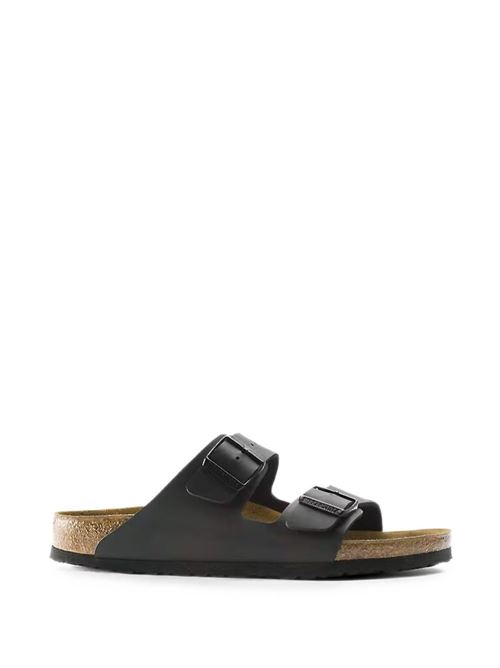 Ciabatte Birkenstock Arizona nere in Birko Flor con doppia fascia regolabile BIRKENSTOCK | ARIZONA051793