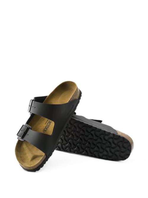 Ciabatte Birkenstock Arizona nere in Birko Flor con doppia fascia regolabile BIRKENSTOCK | ARIZONA051793