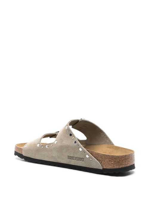 Ciabatte donna Birkenstock Arizona taupe con borchie BIRKENSTOCK | ARIZONA1029390