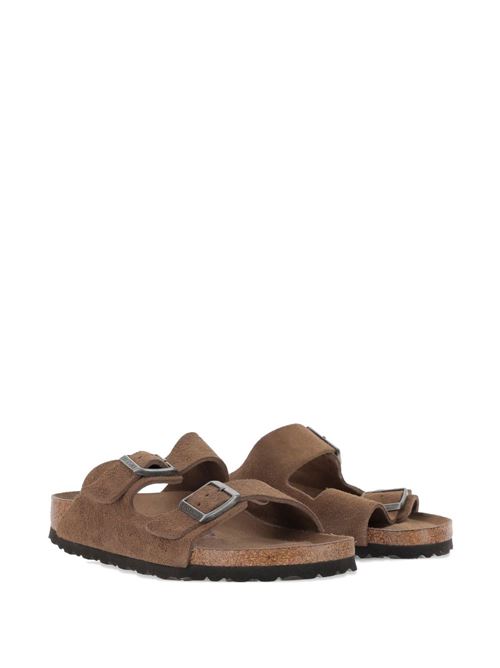 Ciabatte uomo Birkenstock Arizona tabacco in pelle scamosciata BIRKENSTOCK | ARIZONA1030865