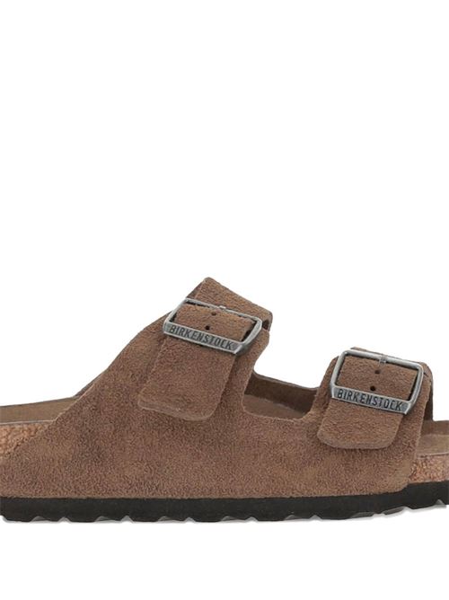 Ciabatte uomo Birkenstock Arizona tabacco in pelle scamosciata BIRKENSTOCK | ARIZONA1030865