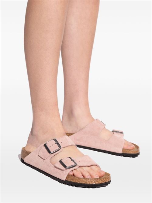 Ciabatte donna Birkenstock Arizona rosa in pelle scamosciata BIRKENSTOCK | ARIZONA1031651