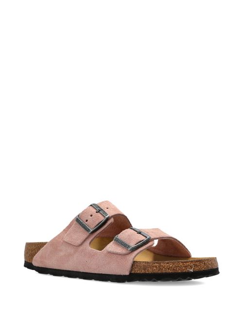 Ciabatte donna Birkenstock Arizona rosa in pelle scamosciata BIRKENSTOCK | ARIZONA1031651